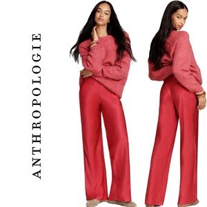 Anthropologie Tilda Pull-On Wide-Leg Pants